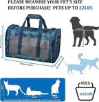 Soft-Sided Kennel Pet Carrier for Small Dogs, Airline Approved Cat Carriers Dog - Image 3
