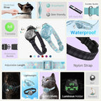 Waterproof Airtag Cat Collar, Breakaway Cat Airtag Collar - Image 7