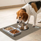 PUPTECK Dog Food Mat, Absorbent Pet Cat Feeding Mat - Image 7