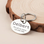 Anavia Personalized Pet ID Tags, Stainless Steel Glossy Laser Engraved Dog Cat - Image 9