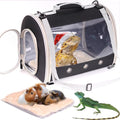 Bearded Dragon Travel Carrier Backpack, Lizard Backpack Carrier, Space Capsule by WEVONIGU