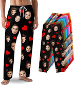 Custom Pajama Pants with Face customized PJ Pants Christmas Valentine gifts by Unknown