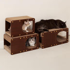 EHEYCIGA Cardboard Cat Scratcher House, 20-Inch Corrugated Cat Scratcher - Image 9