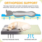 KSIIA Orthopedic Dog Crate Bed - Image 2