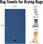 Microfiber Dog Towels for Drying Dogs, Super Absorbent and Soft Pet Grooming - Image 3