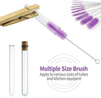 CiaraQ Bottle Cleaning Brushes, 8 Inch Nylon Tube Brush Set, Cleaner - Image 5