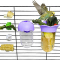 7 PCS Bird Cage Feeder for Vegetable Millet Holder Cage Accessories by Unknown