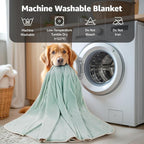 LOOBANI Waterproof Blanket for Bed: Reversible Soft Flannel King Size Bed - Image 9