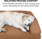 Furhaven Orthopedic Dog Bed for Large Dogs w/ Removable Bolsters & Washable - Image 11