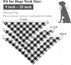 Christmas Plaid Dog Bandana - Image 3