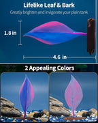 Uniclife Betta Leaf Hammock Soft Aquarium Rest Bed Fish Breeding Playing Pad - Image 4