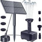 Biling Solar Water Pump Outdoor, Upgraded Solar Fountain Pump Kit by biling