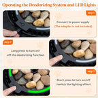 Lifewit Cat Litter Box, Hidden Enclosure Litter Tray - Image 4