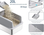 Stainless Steel Cat Litter Box - Image 4