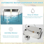 3 Gallon Automatic Dog Water Dispenser, Large Dog Water Bowl Dispenser - Image 4