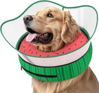 Supet Raised Inflatable Dog Cone Collar to Stop Licking, Soft Dog Cone by Supet
