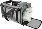 Soft-Sided Pet Carrier for Air Travel 18x11x11 Inch - Image 8