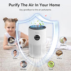 Air Purifiers for Home Pets Large Room Up to 1360 Ft², Tailulu D10 HEPA Air - Image 6