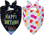 Dog Birthday Bandanas, Party Outfit Gift - Image 2