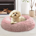JOLLYVOGUE Calming Dog Bed Medium Size Dog, Anti-Anxiety Donut Medium Pet Bed by JOLLYVOGUE