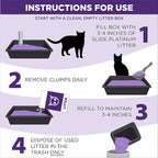 ARM & HAMMER Clump & Seal SLIDE Platinum Multi-Cat Clumping Cat Litter - Image 7