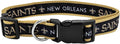 Pets First NFL New Orleans Saints Licensed PET COLLAR, Extra Large by PETSFIRST