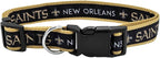 Pets First NFL New Orleans Saints Licensed PET COLLAR, Small by PETSFIRST