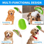 Dog Grooming Brush，Pet Shampoo Massage Bath Brush Comb - Image 4