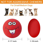 Squeaky Dog Toys Chewing Durable Teething Latex Rubber Soft Interactive Fetch - Image 2