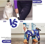 QBLEEV Cat Onesie for Cats After Surgery, Sticky Hair Cat Pajamas for Cats Only - Image 6