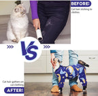 QBLEEV Cat Onesie for Cats After Surgery, Sticky Hair Cat Pajamas for Cats Only - Image 6