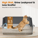 2PACK Stainless Steel Cat Litter Box - Image 3