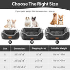 Cat Dog Bed for Pets, Rectangle Pet Bed Gift for Puppy and Kitten, Machine - Image 5