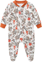 Unisex Baby Boy and Girl Zipper Onesie Toddler Footie One-Piece Infant Romper by BabymineStartFromTheHeart