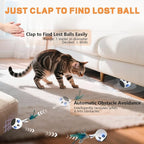 Cat Toys, Interactive Kitten Toys Indoor Cats, USB Rechargeable Electronic - Image 5