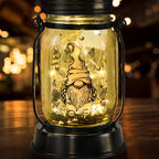 kyoryuger Gnome Gifts for Women/Men Gnome Lovers Solar Lantern Mom Birthday by kyoryuger