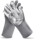 Pet Grooming Gloves—Heat Resistant Dog Washing Gloves by MAIIU