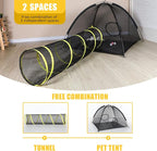 Outdoor Cat Enclosures Indoor, Portable Mesh Tent, Playhouse - Image 2