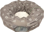 Kitty City Large Cat Tunnel Bed, 2-in-1 Zip-Together Cat Play Tunnel & Plush by KittyCity