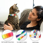 Cat Collar, 2 Pack LGBT Cat Collars Breakaway - Image 2