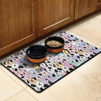 Pet Feeding Mat for Floors Waterproof Dog Mat for Food and Water Absorbent - Image 8