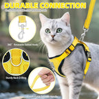 PUPTECK Cat Harness and Leash Set Escape Proof Reflective Cat Walking Harness - Image 5