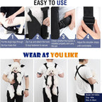 Pawaboo Pet Carrier Backpack, Adjustable Pet Front Cat Dog Carrier Backpack - Image 2
