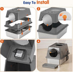 Stainless Steel Litter Box - Image 9