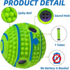Spiky Interactive Dog Toys Ball, Shaking - Image 2
