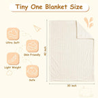 Soft Fleece Baby Blanket Ultra Cozy Baby Blankets - Image 4
