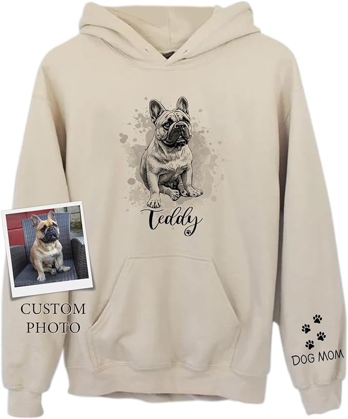CHIARA CONTI11 Custom Dog Hoodie, Custom Pet Gifts, Custom Dog Shirt, Custom by CHIARACONTI11