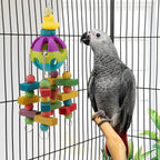 Hypeety Pet Parrot Toy Plastic Colorful Birds Ball - Image 4