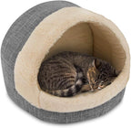 Best Pet Supplies Dog House Bed Crate Mat Tent Indoor Round Soft Plush - Image 2