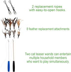 Cat Toys - No Chemical Dyeing Cat Feather Toys - Image 4